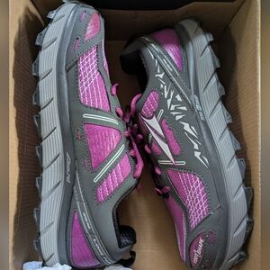 Altra Women's Trail Running Shoes - Gray and Purple